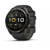 Garmin Fenix 9 Pro 010-04337-16 nutikell, 51 mm, Carbon Gray DLC titaan, must/hall silikoonrihm