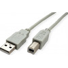Secomp STANDARD USB 2.0 kaabel, A-B tüüp, beež, 3 m