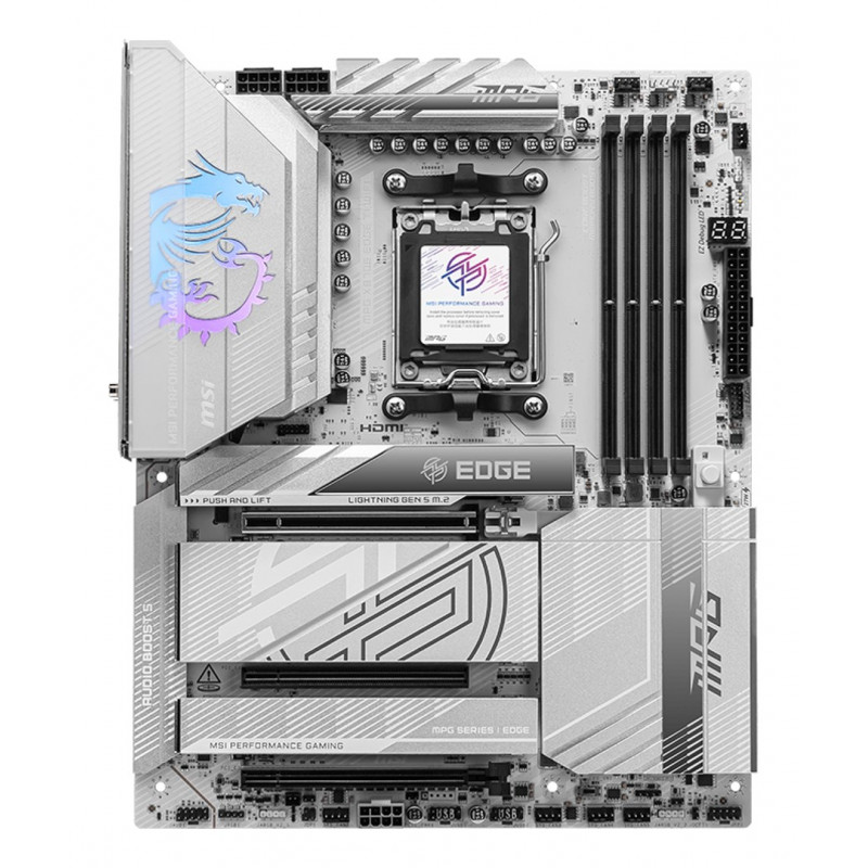 MSI MPG X870E Edge TI WIFI emaplaat