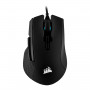 Corsair IRONCLAW RGB CH-9307011-AP mängurihiir, 18000 DPI, must