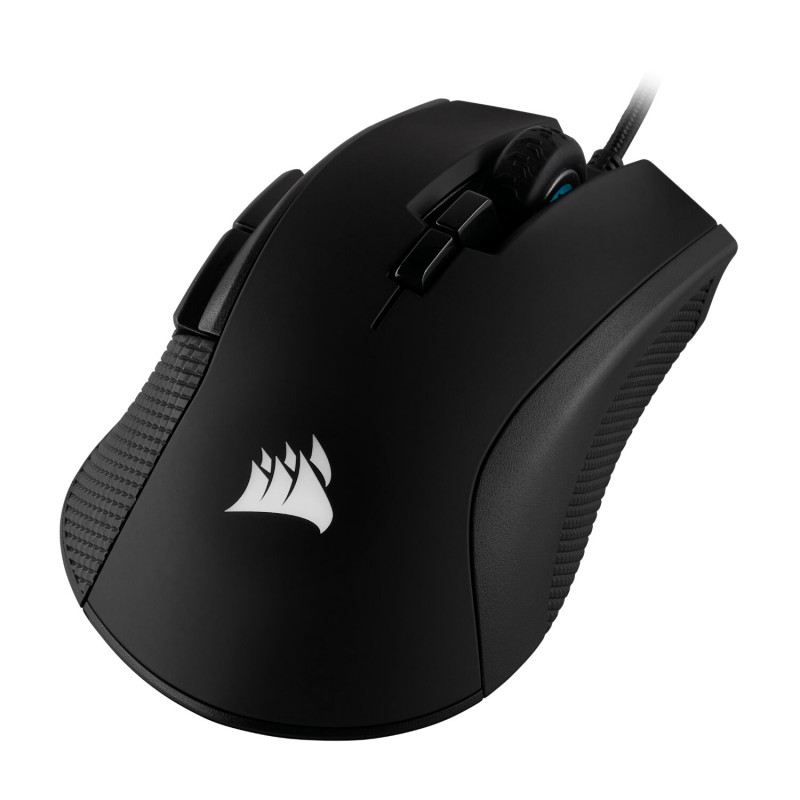 Corsair IRONCLAW RGB CH-9307011-AP mängurihiir, 18000 DPI, must