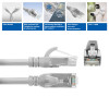 ACT FC1005 ülipaindlik plaasterkaabel, U/UTP CAT6A, TPE, RJ45, 5 m, hall