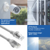 ACT FC1051 U/UTP CAT6A ülipaindlik ühenduskaabel, TPE, lukustikukaitsega, RJ45, 1,5 m, hall