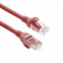 ACT FC1510 U/UTP CAT6A ülipaindlik ühenduskaabel, TPE, lukustikukaitsega, RJ45, 10 m, punane