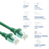 ACT FC1703 U/UTP CAT6A võrgukaabel, TPE, ülipaindlik, RJ45, 3 m, roheline