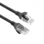 ACT FC1951 CAT6A U/UTP ülipaindlik võrgu ühenduskaabel, 1,5 m, TPE, takerdumiskindlad RJ45, must