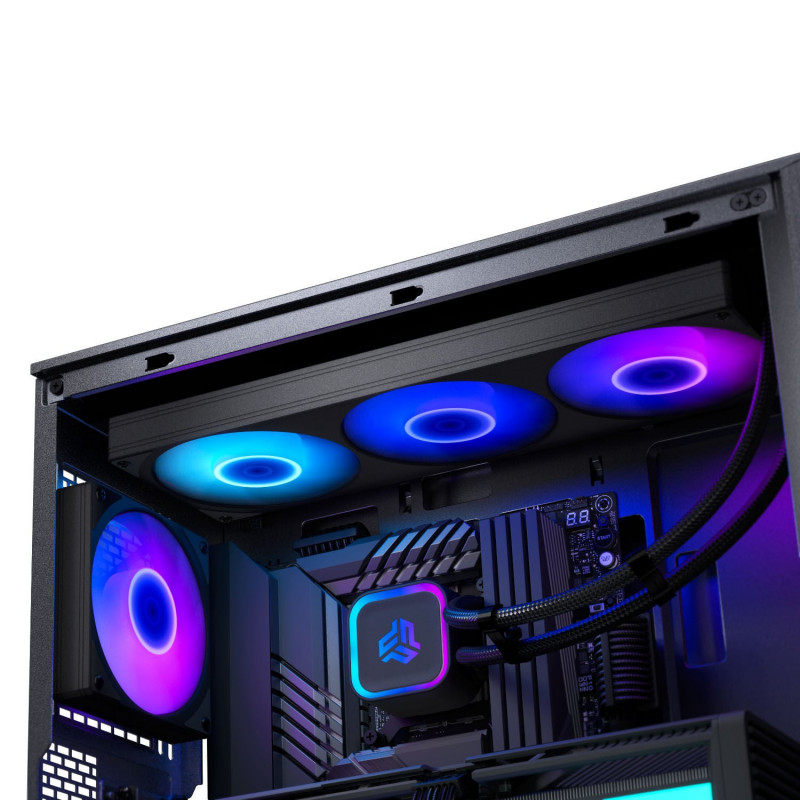 Phanteks Glacier One 360S25 SE DRGB AIO vedelikjahutusega protsessorijahuti, must