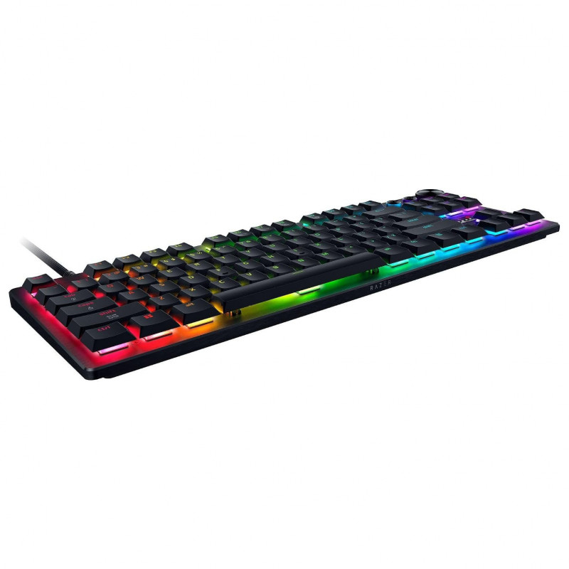 Razer Huntsman V3 Pro Low-Profile TKL mänguklaviatuur, analooglülitid, DE (ISO) paigutus, must