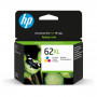 HP 62XL suure mahutavusega kolmevärviline originaaltindikassett, 9,5 ml, 300 lk