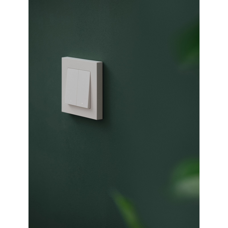 Osram SMART+ MATTER nutikas seinalüliti, 2 kanalit, valge