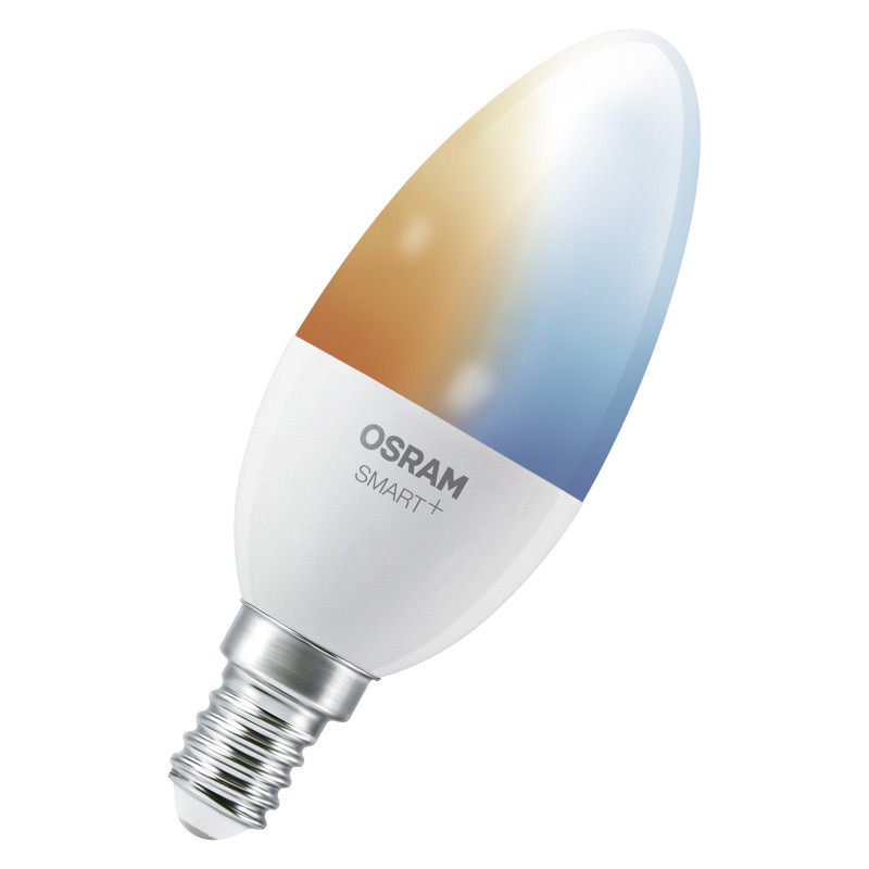 Osram SMART+ MATTER Tunable White Classic B40 nutipirn, E14, 4,9 W, Wi-Fi