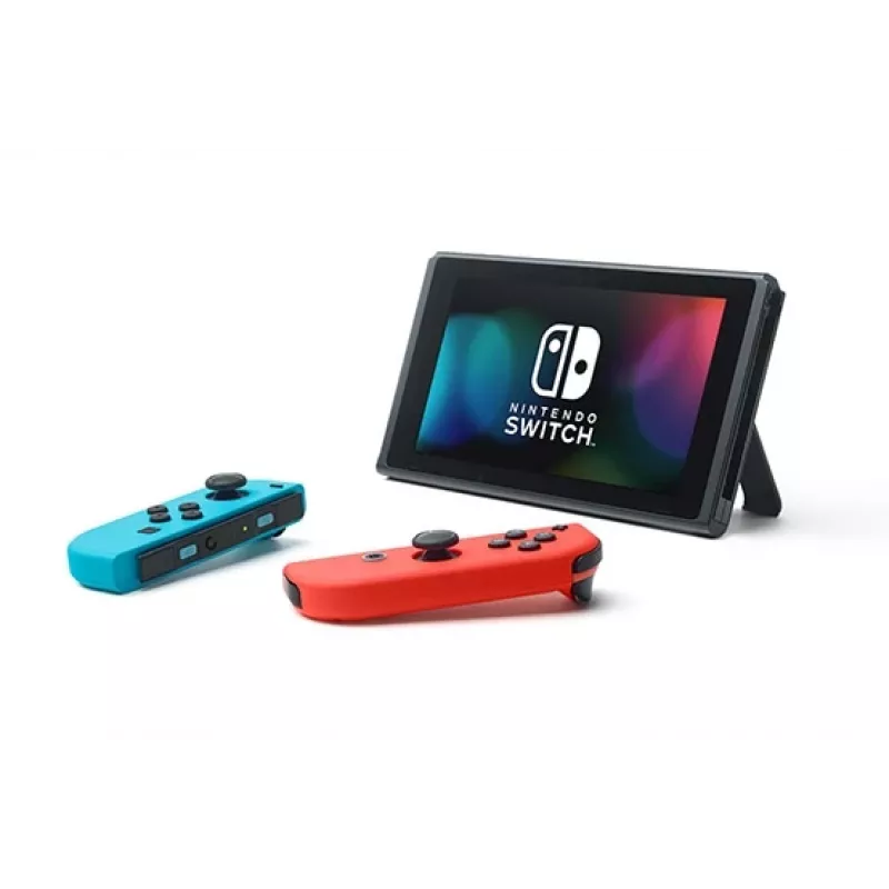 Nintendo Switch (uus muudetud mudel) kaasaskantav mängukonsool, must / sinine / punane, 15,8 cm (6,2 tolli), 32 GB, Wi-Fi