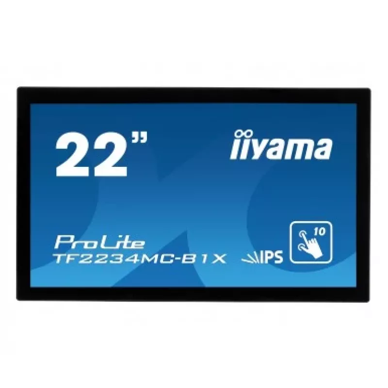iiyama TF2234MC-B1X 21,5″ (55,9 cm) mitmikpuutega puuteekraaniga monitor, 16:9, DVI