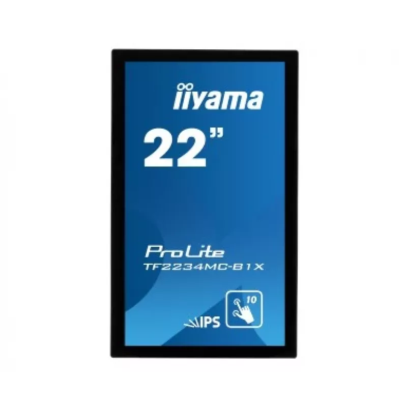 iiyama TF2234MC-B1X 21,5″ (55,9 cm) mitmikpuutega puuteekraaniga monitor, 16:9, DVI