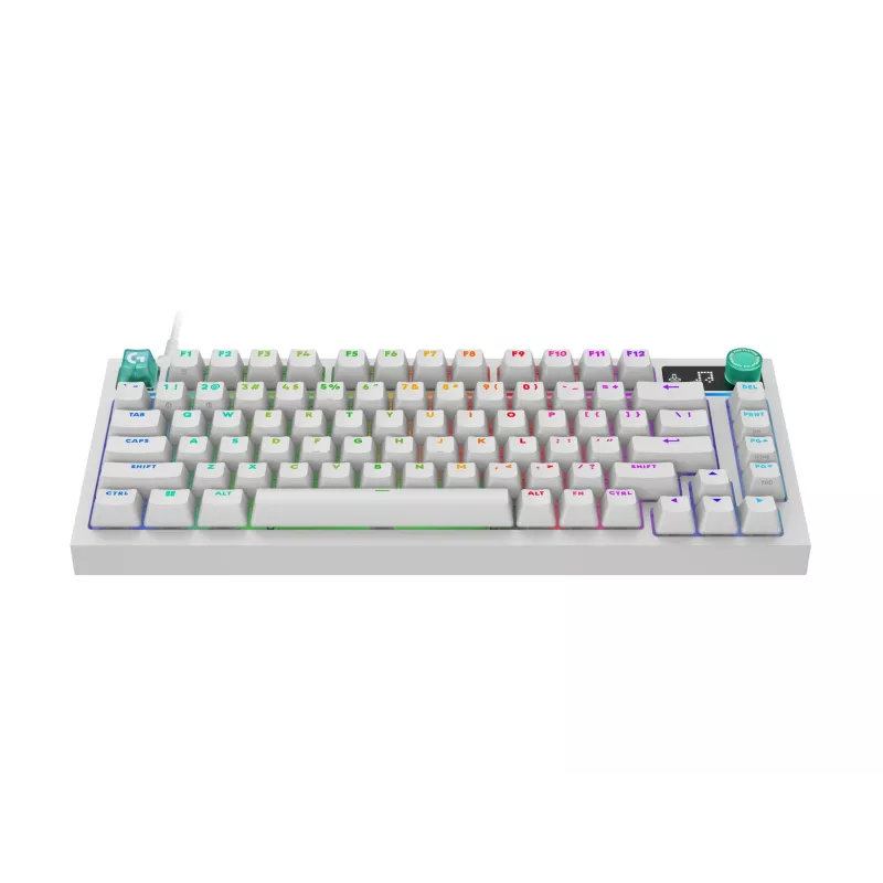 Logitech G316 X 75 klaviatuur, 920-014315, valge, FR