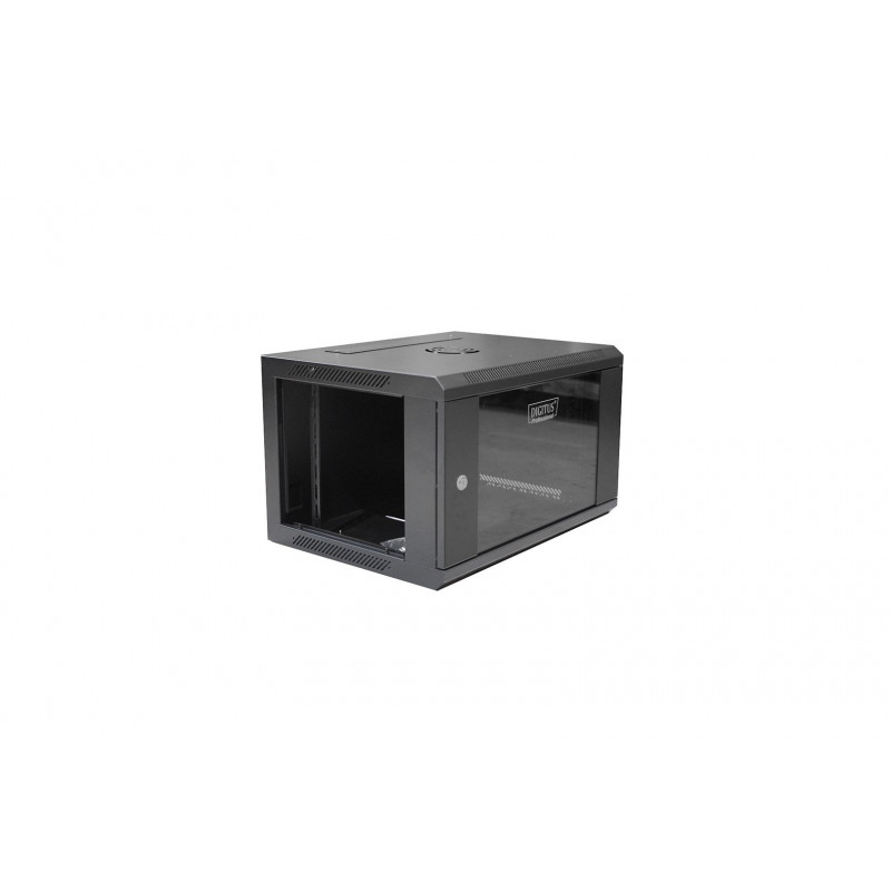 Digitus DN-W19 06U/450/B 6U seinakapp, must