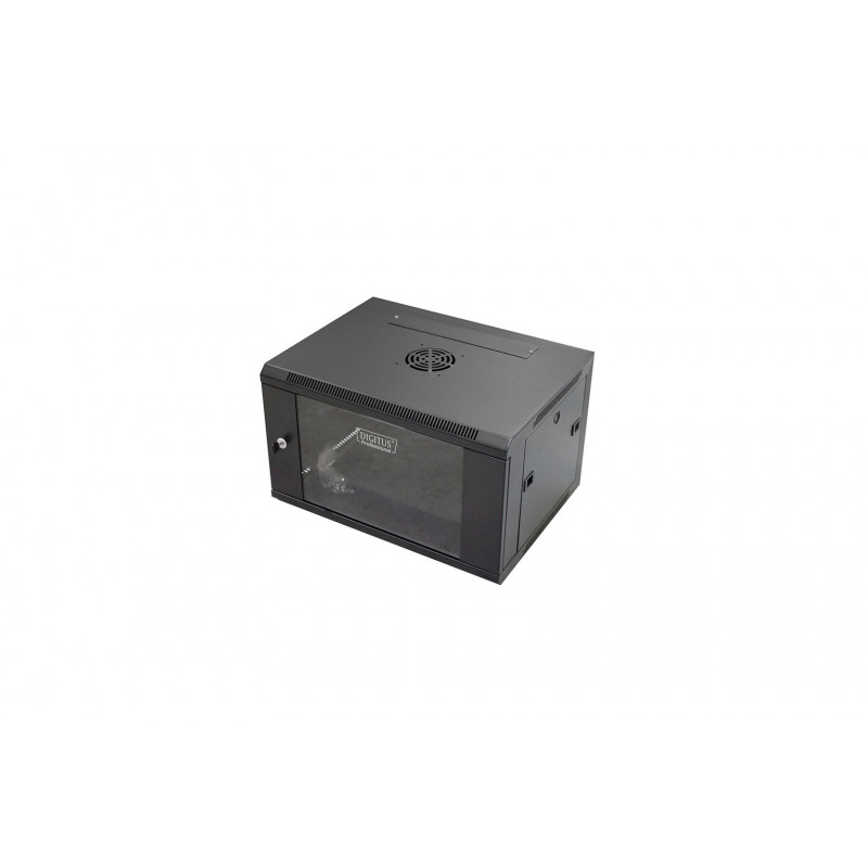 Digitus DN-W19 06U/450/B 6U seinakapp, must