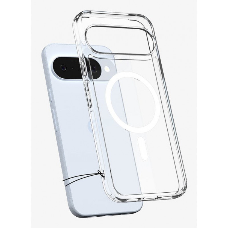 Spigen Ultra Hybrid MagSafe ümbris Google Pixel 10 Pro / Pixel 10, läbipaistvalt valge