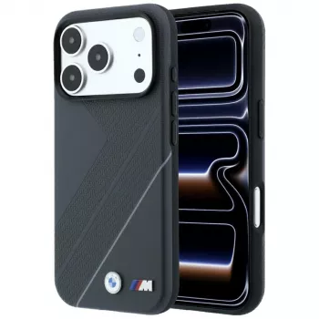 BMW M Tire Track with Silver Line MagSafe ümbris iPhone 18 Pro / 17 Pro jaoks, antratsiithall