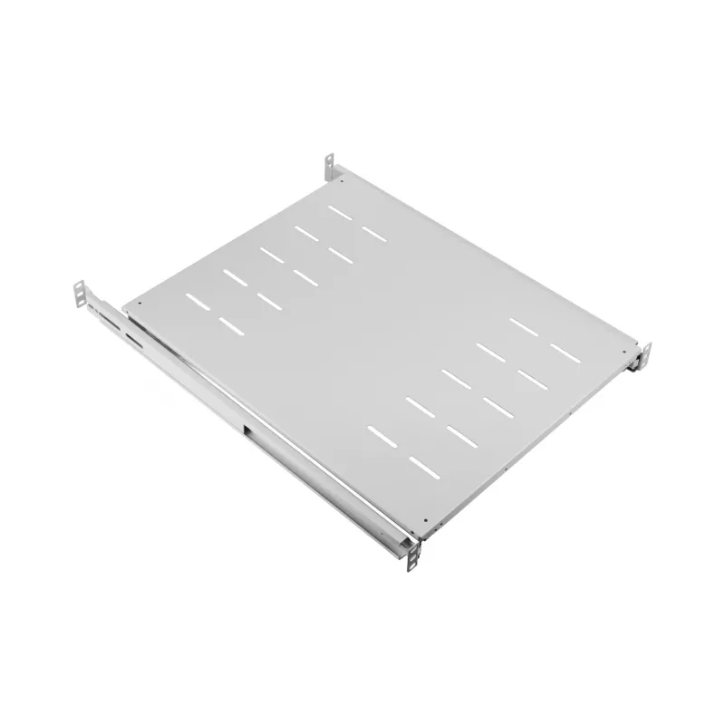 EFB Elektronik 691651NAGR.68 19″ 1U väljatõmmatav riiul, paigaldussügavus 378–612 mm, 30 kg, RAL 7035