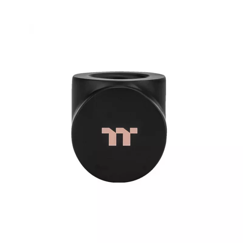 Thermaltake Pacific SF 90 Degree Adapter CL-W396-CU00MK-A, DIY LCS liitmik, matt must