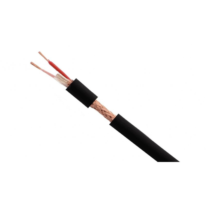 SSQ MIXLR1 SS-1816 helikaabel, 3,5 mm stereo jack – 2x XLR, 1 m, must