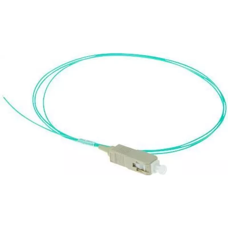 ACT RL8695 valguskaabel SC pigtail, 1 m, OM3, LSZH, aqua