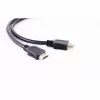 Wentronic 77473-E HDMI-kaabel, 3 m, 3D, Ethernet, 4K 60 Hz, kullatud