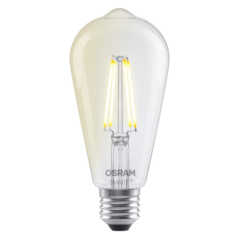 Osram SMART+ MATTER Dimmable Classic Edison 60 827 E27 nutipirn, 6 W, soe valge, Wi-Fi