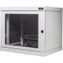 Silence Rack 99SRWV124GG helisummutav 19-tolline seina-võrgukapp, 12 U, sügavus 450 mm, läbipaistev uks, 1 vaikne ventilaator, helehall