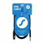 SSQ XLRJS5 helikaabel, XLR emapistik – 6,3 mm stereo Jack, 5 m