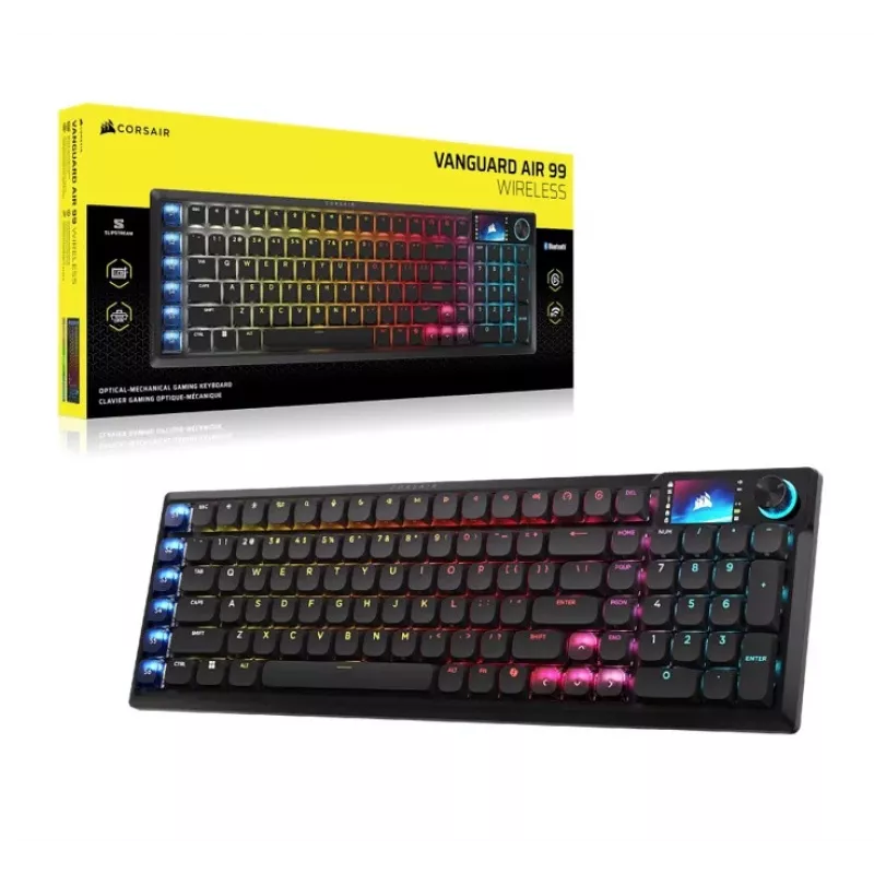 Corsair VANGUARD AIR 99 WL CH-91HA01B-NA mängimisklaviatuur, must