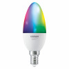 Osram SMART+ MATTER Multicolor Classic B40 nutipirn, E14, 4,9 W, RGBW, Wi-Fi