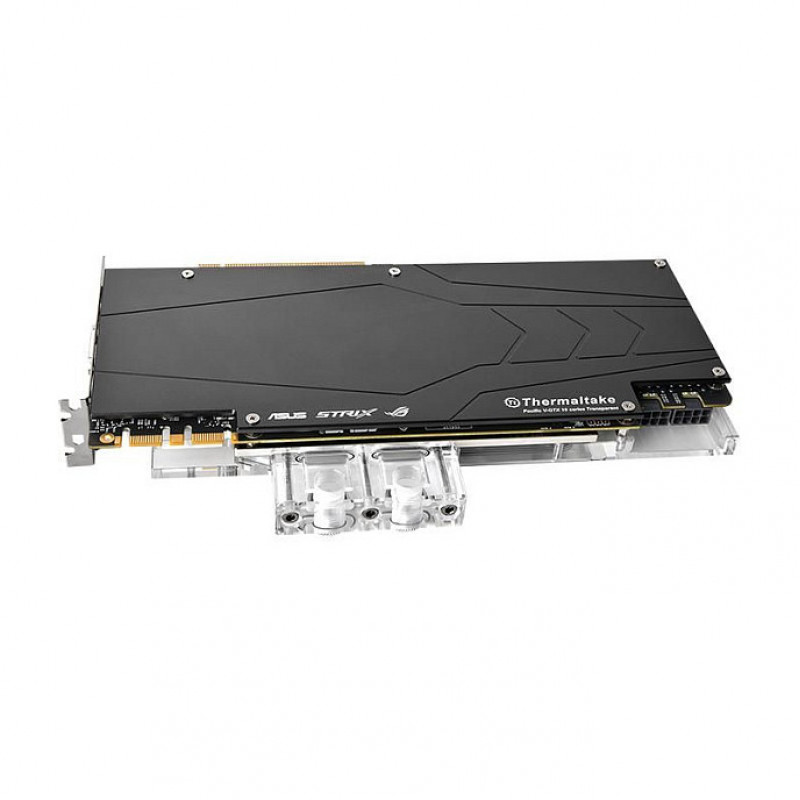 Thermaltake Pacific V-GTX 1080 Ti CL-W184-CU00TR-A ASUS ROG STRIX jaoks, läbipaistev