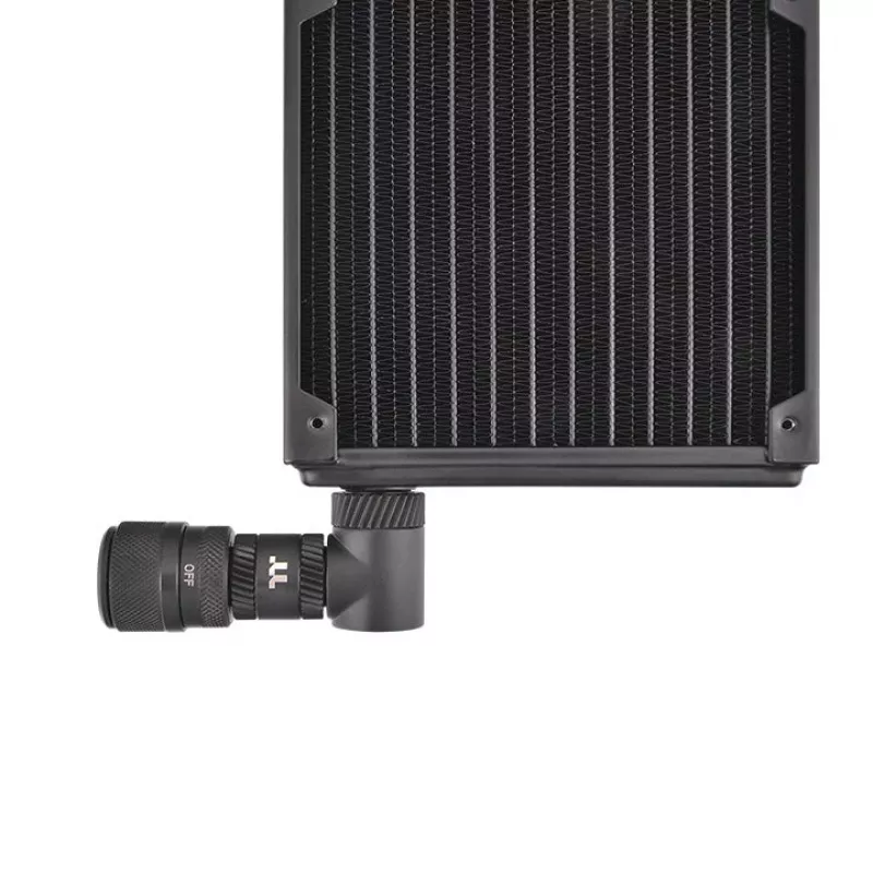 Thermaltake Pacific SF ühenduspikendus (väliskeere–väliskeere) CL-W391-CU00MK-A, 30 mm, matt must, DIY LCS