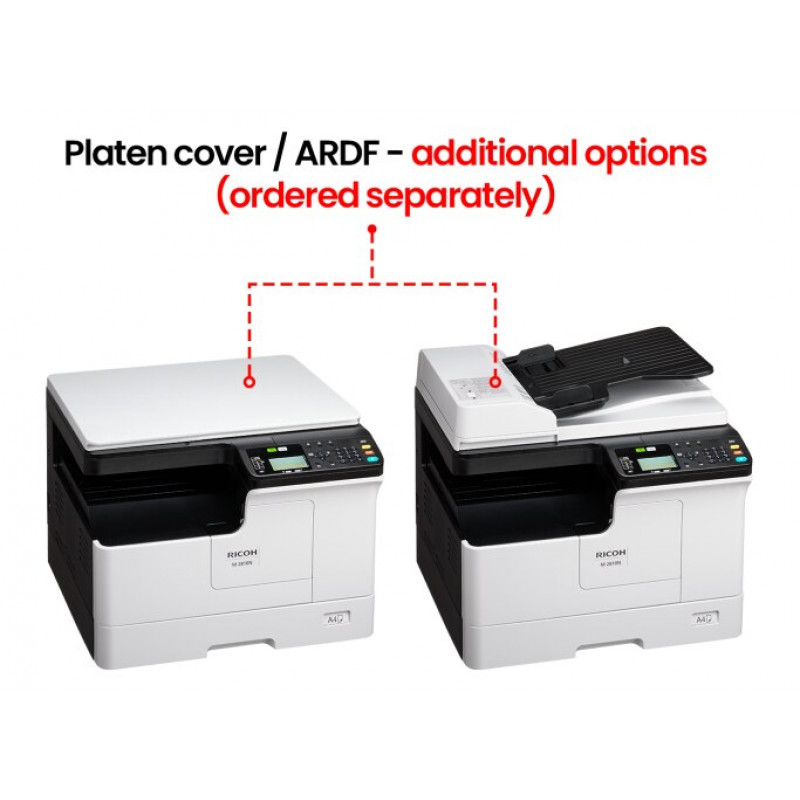 Ricoh M 2310N multifunktsionaalne laserprinter, mustvalge, A3, 23 lk/min, USB, Ethernet (423847)