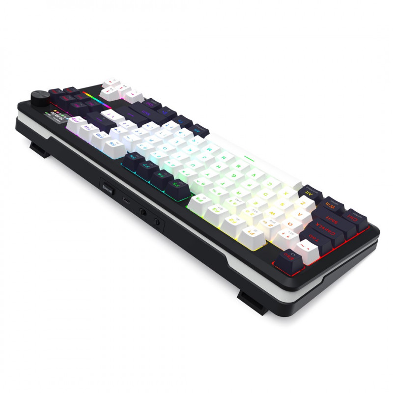 Redragon Wildslash LCD Pro K746WB-RGB-PRO mängu klaviatuur