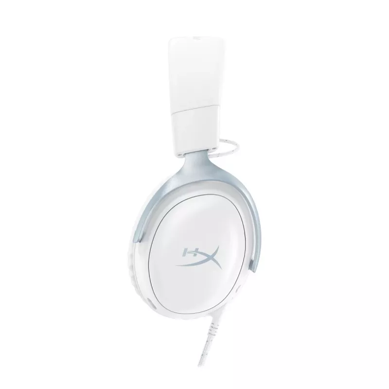 HyperX Cloud III mängukõrvaklapid, valge-sinine, DF7F1AA