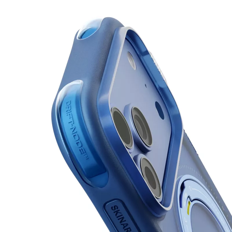 Skinarma Atlas ümbris MagSafe'i ja pööratava toega iPhone 18 Pro Max / 17 Pro Max jaoks, sinine