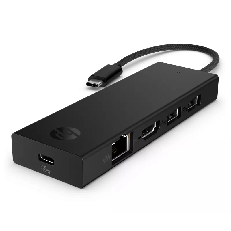 HP kaasaskantav USB-C 4K HDMI jaotur (BR1U3AA#ABB)
