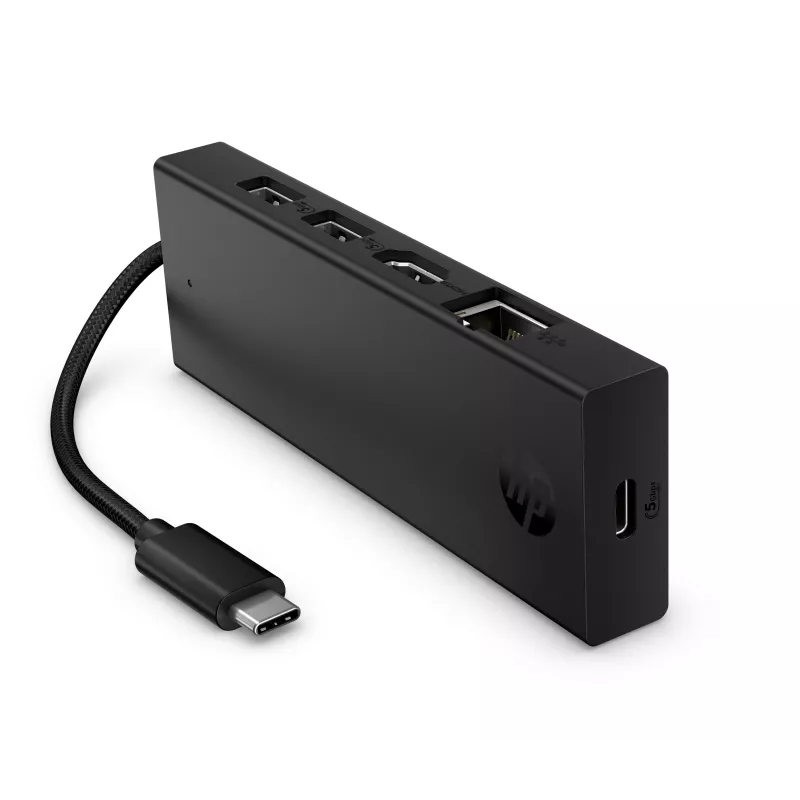 HP kaasaskantav USB-C 4K HDMI jaotur (BR1U3AA#ABB)