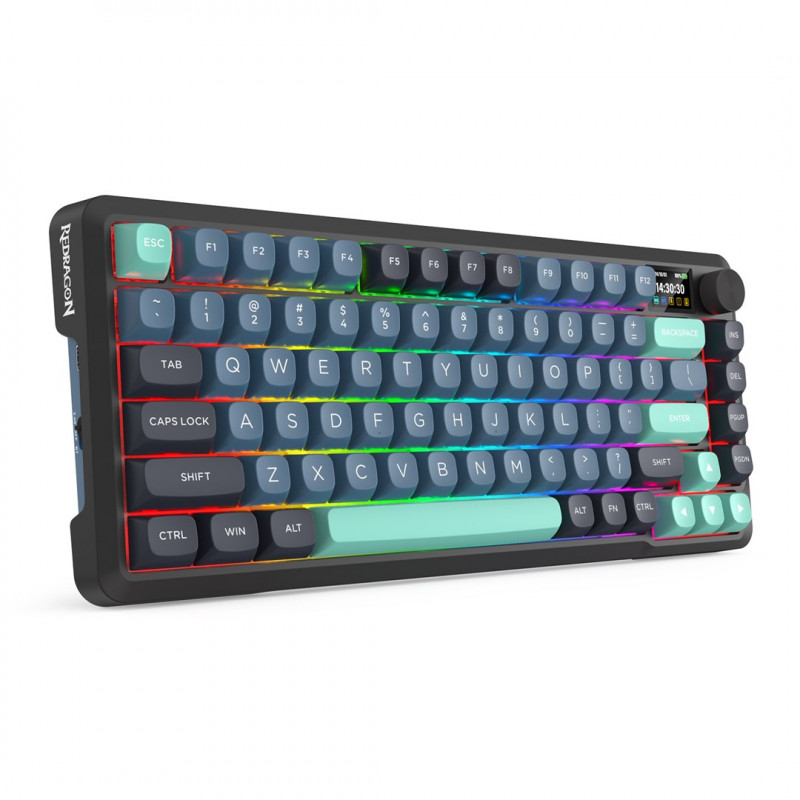 Redragon K724GBG-RGB-PRO Behemoth mängurite klaviatuur, 75%, RGB
