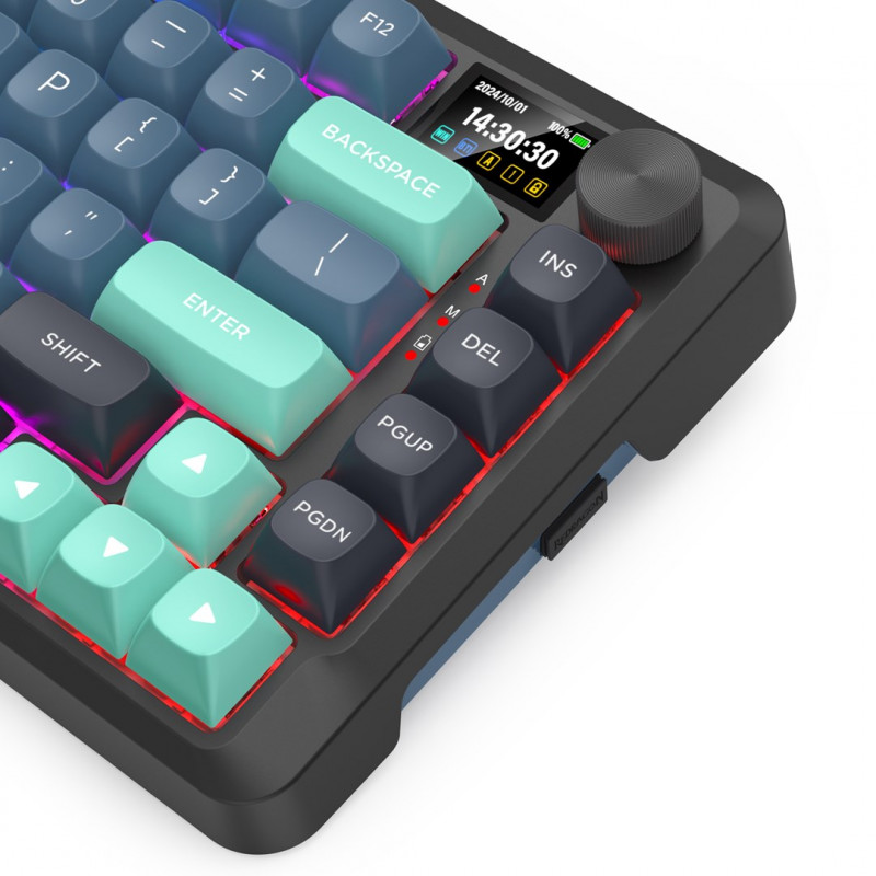 Redragon K724GBG-RGB-PRO Behemoth mängurite klaviatuur, 75%, RGB