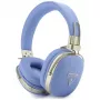 Guess Grained Triangle Gold Logo Bluetooth ENC kõrvaklapid, sinised
