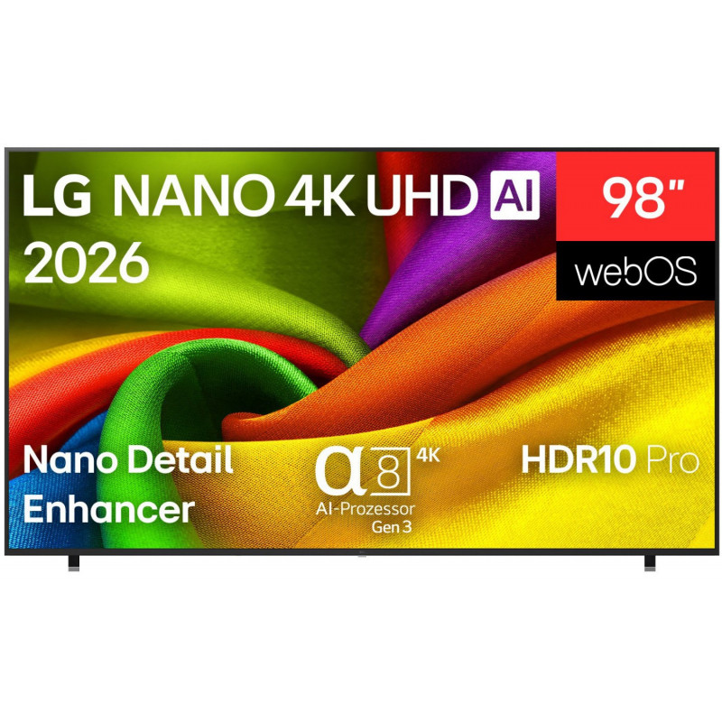 LG 98NU900B6LB 98-tolline 4K Nano teler