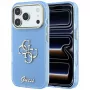 Guess IML 4G Script Metal ümbris iPhone 18 Pro Max / 17 Pro Max jaoks, helesinine
