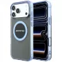 Mercedes AMG00121 AMG IML Transparent Bicolor Block MagSafe ümbris iPhone 18 Pro Max / 17 Pro Max jaoks, must/sinine