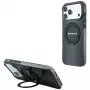 Mercedes AMG00126 AMG IML Double Layer Urban Line with Ring Stand MagSafe ümbris iPhone 18 Pro / 17 Pro jaoks, must