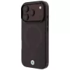 BMW Sign Frosted IML & Metal Logo MagSafe ümbris iPhone 18 Pro Max / 17 Pro Max, burgundia