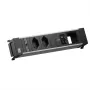 Bachmann POWER FRAME M sisseehitatav pistikupesade plokk, 2x T13, 1x USB C/C 65 W, 1x CM